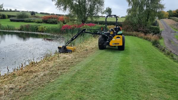 We can sort out those tough hard to reach areas with our flail mower